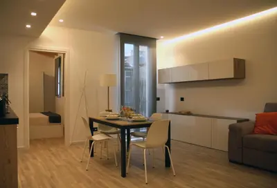 Area soggiorno di Casa Gaudì