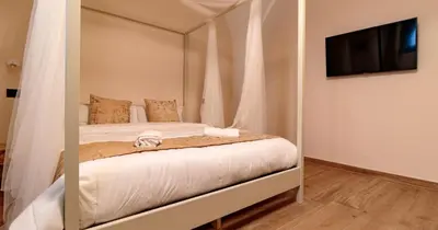 Letto o letti in una camera di Siculis