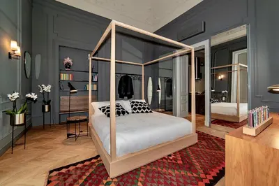 Letto o letti in una camera di Luxury apartment in the center of Catania