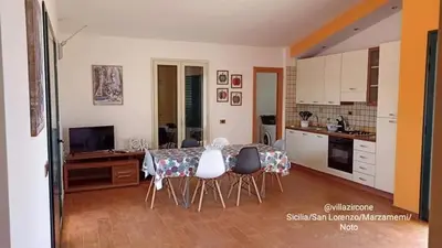 Cucina o angolo cottura di Reitani San Lorenzo Marzamemi Noto VILLA ZIRCONE