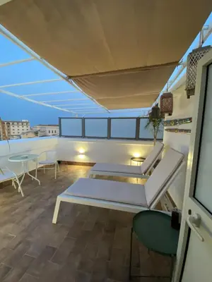 Balcone o terrazza di Terrazza dei Mori - Seaview terrace in Ortigia