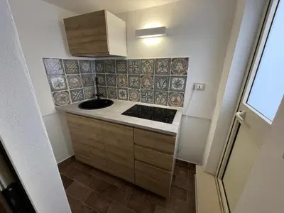 Cucina o angolo cottura di Terrazza dei Mori - Seaview terrace in Ortigia
