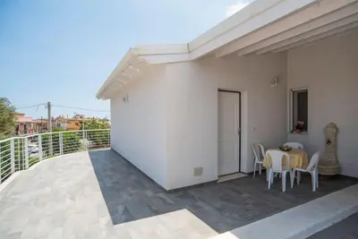 Balcone o terrazza di Holiday Villa White