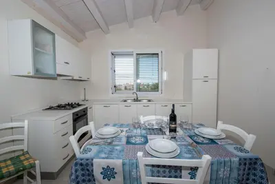 Cucina o angolo cottura di Holiday Villa White