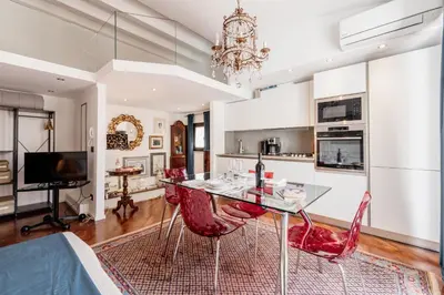 Cucina o angolo cottura di La Scala Verde