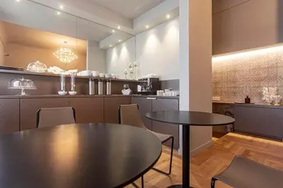 Cucina o angolo cottura di Apollo Suite