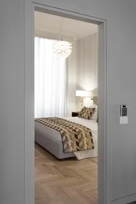 Letto o letti in una camera di Apollo Suite