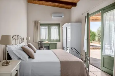 Letto o letti in una camera di Terra Dei Limoni