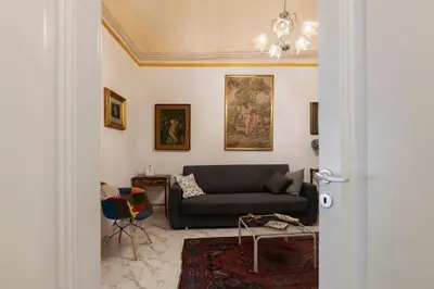 Area soggiorno di La casa di nonna Lilla