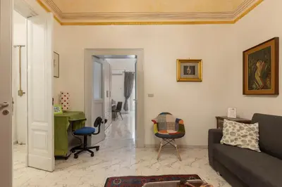 Area soggiorno di La casa di nonna Lilla