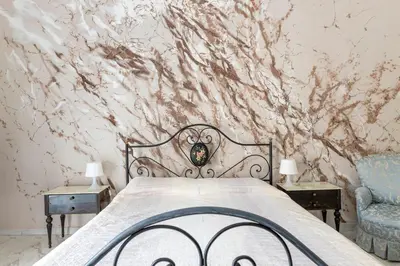 Letto o letti in una camera di La casa di nonna Lilla