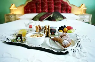 Cibo presso il bed & breakfast o nelle vicinanze