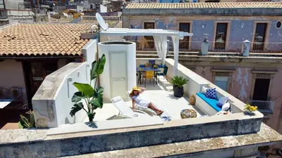 Balcone o terrazza di La Gorgone Ortigia Suites