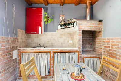 Cucina o angolo cottura di Mary's House