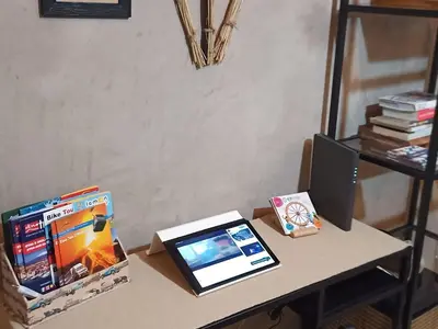 Biblioteca nell'appartamento