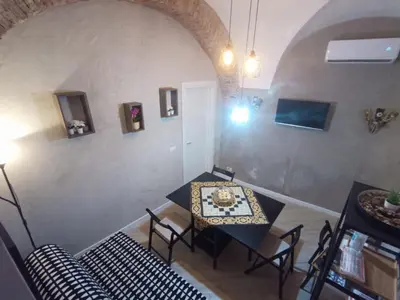 TV o dispositivi per l'intrattenimento presso Cortile Pantaleone Holiday Home