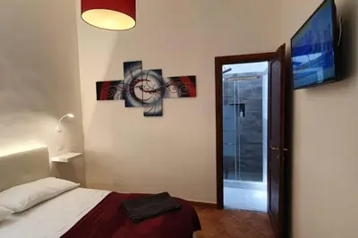 Letto o letti in una camera di House at the Benedictine Monastery