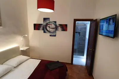 Letto o letti in una camera di House at the Benedictine Monastery