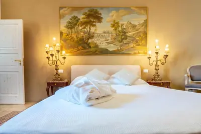 Letto o letti in una camera di Casa Modica - Luxury rooms