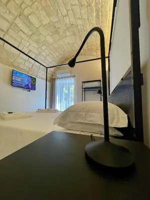 Letto o letti in una camera di Moronero