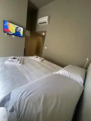 Letto o letti in una camera di Moronero