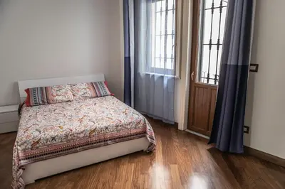 Letto o letti in una camera di Spa sul tempio d'apollo