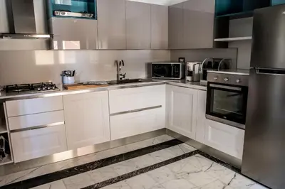 Cucina o angolo cottura di Spa sul tempio d'apollo
