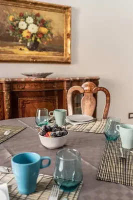 Set per la preparazione di tè e caffè presso Spa sul tempio d'apollo