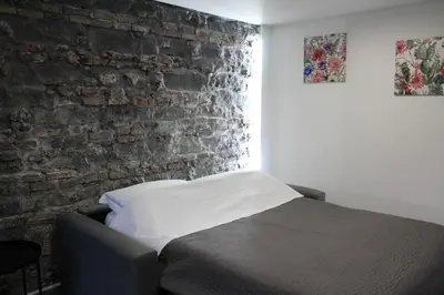Letto o letti in una camera di La Casa di Karola