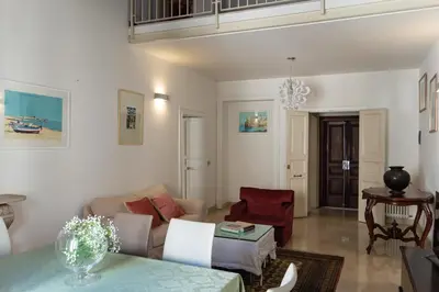 Area soggiorno di Santa Domenica Guest House II