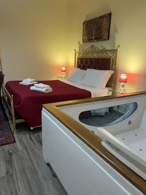 Letto o letti in una camera di Duca di Uzeda Bed and Breakfast