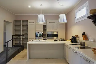 Cucina o angolo cottura di Aurispa 143 con piscina Noto centro