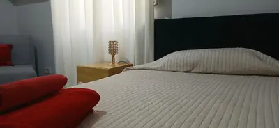 Letto o letti in una camera di The Good Place