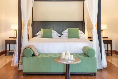 Letto o letti in una camera di Il San Corrado di Noto