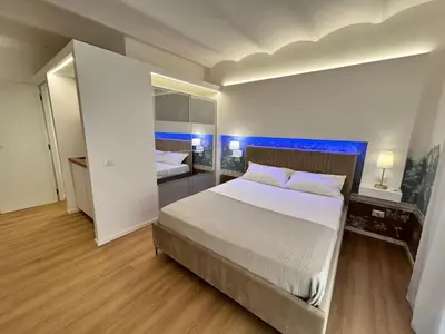 Letto o letti in una camera di Casa vacanza Apollodoro