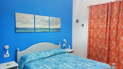 Letto o letti in una camera di Il riad del capitano