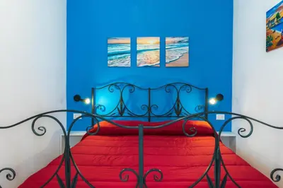 Letto o letti in una camera di Il riad del capitano