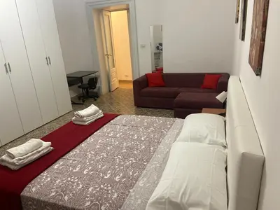 Letto o letti in una camera di Casa vacanza La Collegiata