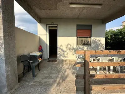Balcone o terrazza di Antonio's villa al mare con vista sull'Etna Vaccarizzo Catania