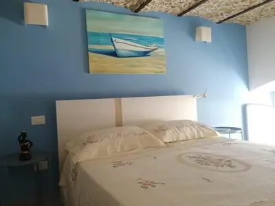 Letto o letti in una camera di A casa di Ninuccia