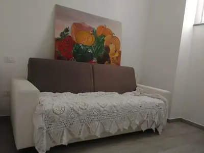 Letto o letti in una camera di A casa di Ninuccia