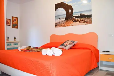 Letto o letti in una camera di Quattroquarti Stradivari Home