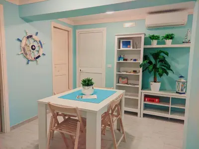 Cucina o angolo cottura di Il Bounty - struttura per soggiorni brevi -