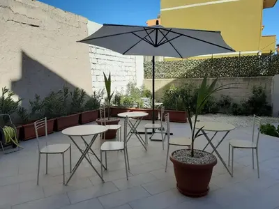 Patio o area all'aperto di Largo Sicilia B&B