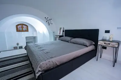 Letto o letti in una camera di Ursino tiny house