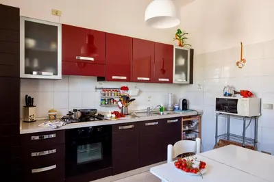 Cucina o angolo cottura di Sunrise over the sea