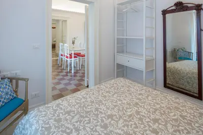 Letto o letti in una camera di Casa do Re