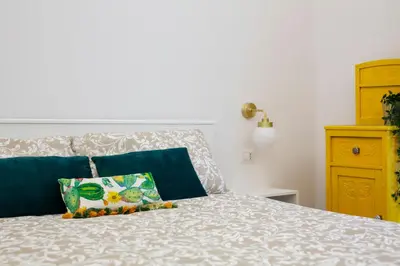 Letto o letti in una camera di Casa do Re