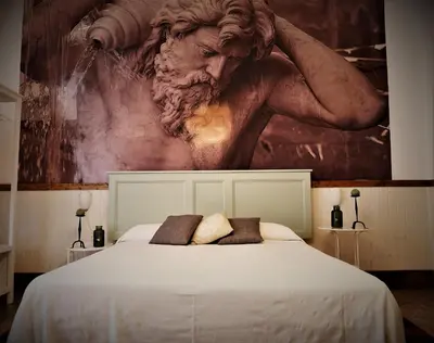 Letto o letti in una camera di CasaOrazio