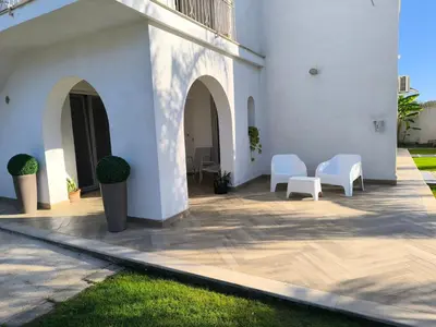 Giardino di Villa per vacanze Isola